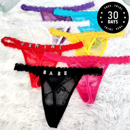 THONGY™ Personalized Thong
